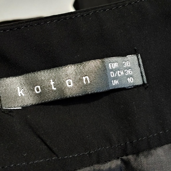 KOTON PENCIL SKIRT WITH SIDE ZIP(A123) - Picture 2 of 8